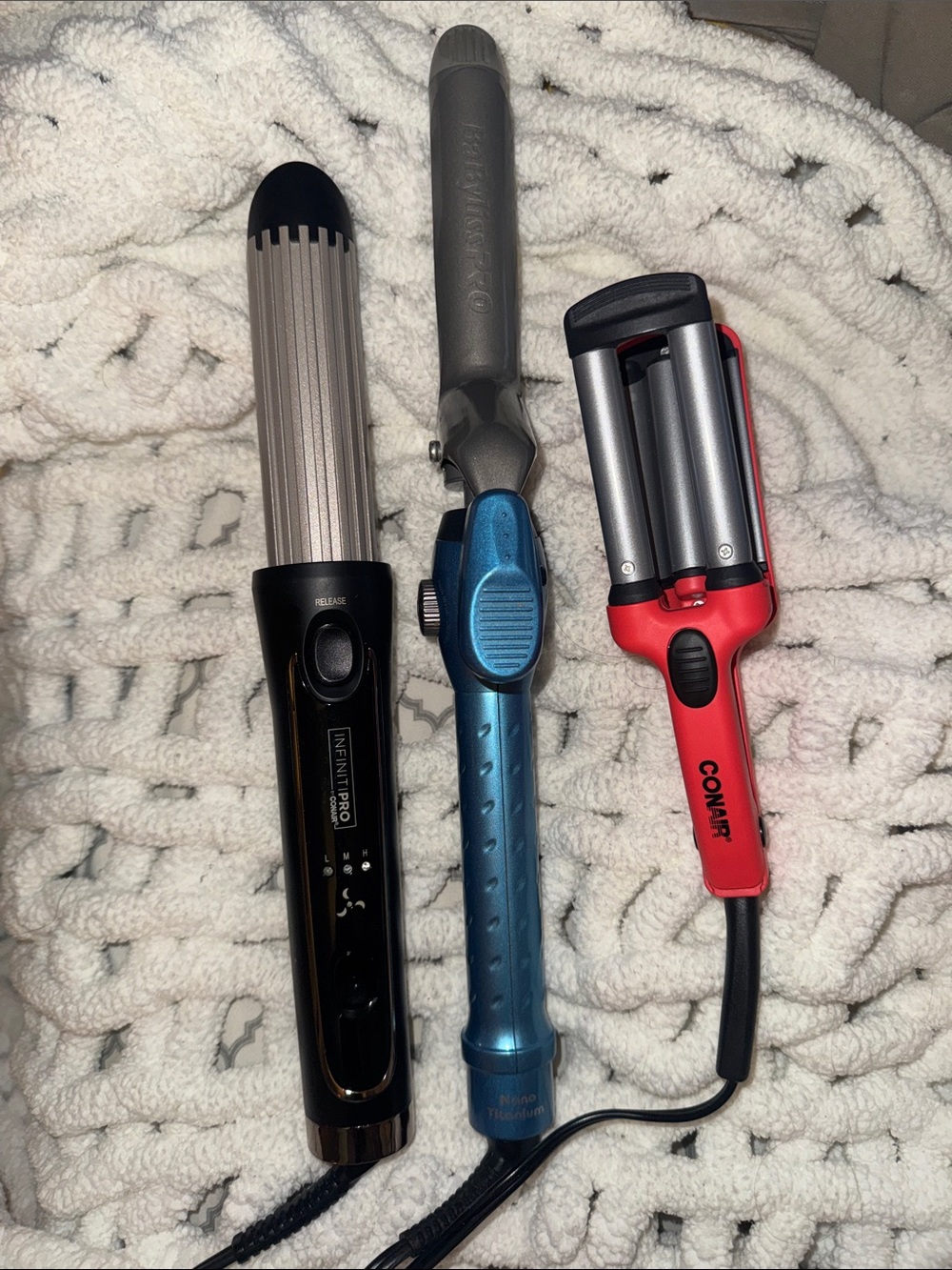 Hair curler bundle (babyliss/conair)